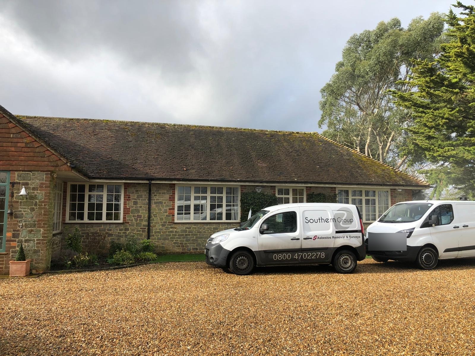 Southern Group Vehicles on Site